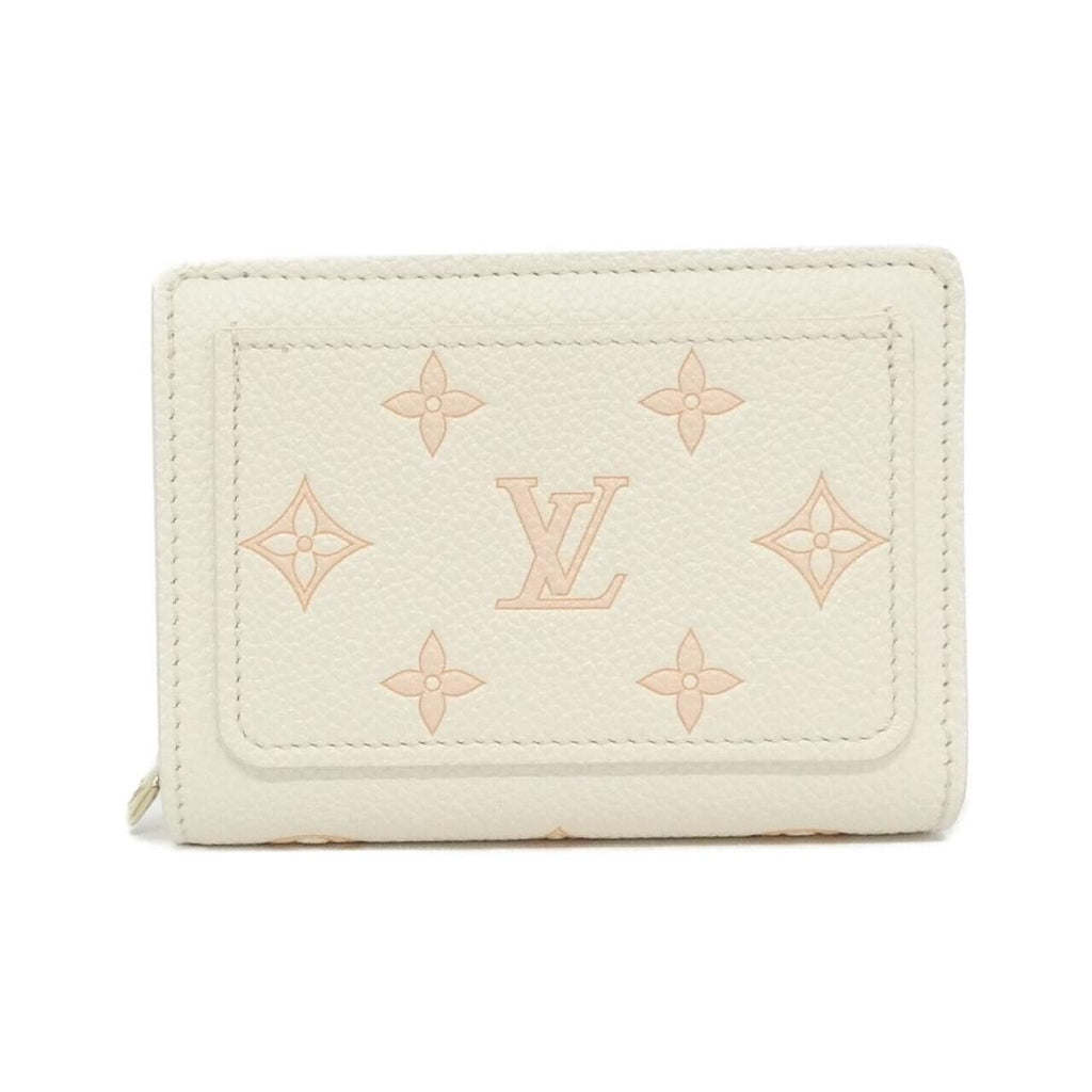 Louis Vuitton Bicolor Monogram Empreinte Portefeuille Clair Wallet