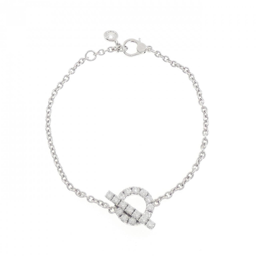 Hermes Finesse Bracelet White Gold — view 3