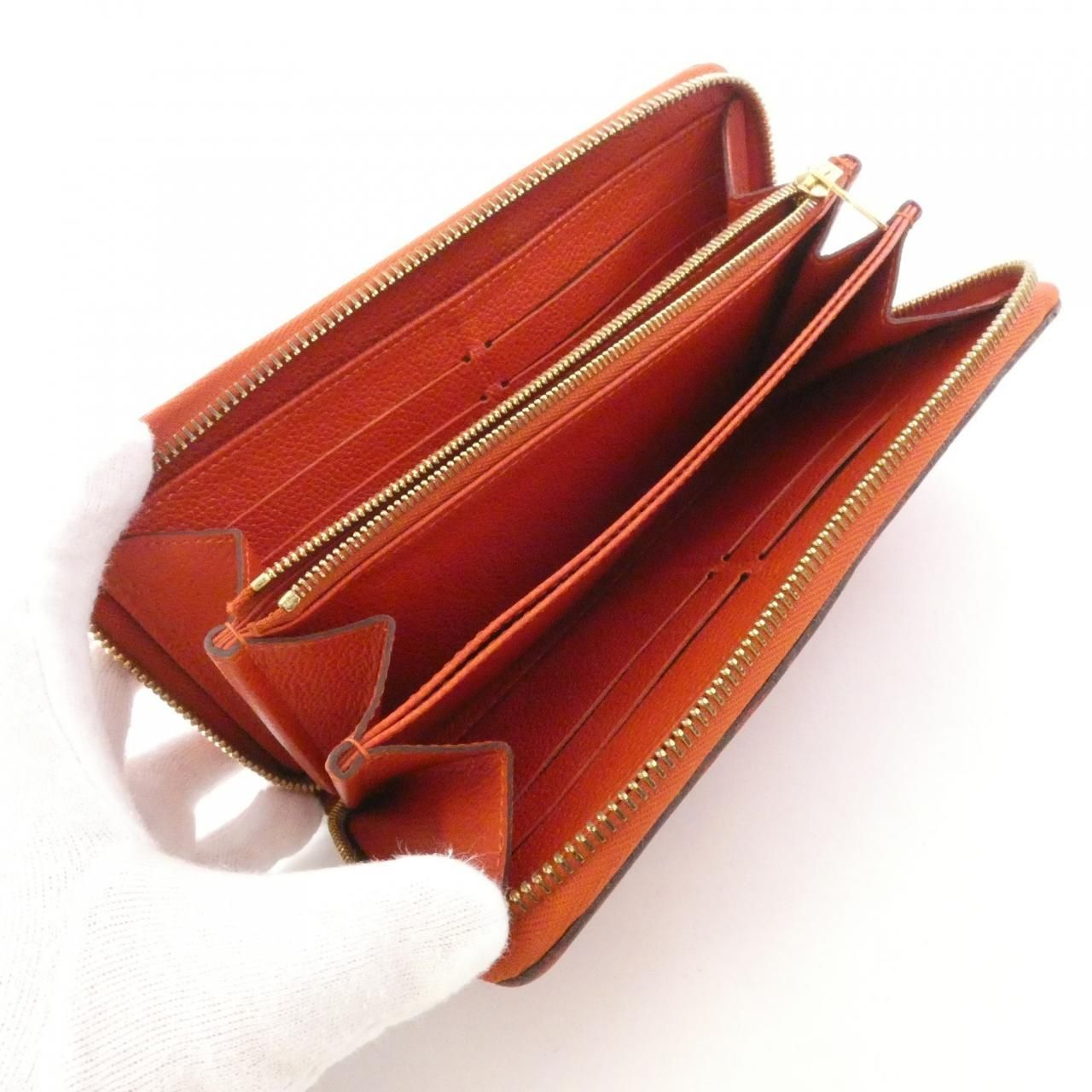 Louis Vuitton Monogram Empreinte Zippy Wallet — view 7