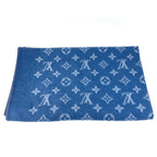 Louis Vuitton Logo Wool Blue Shoulder — view 2