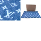 Louis Vuitton Logo Wool Blue Shoulder — view 9