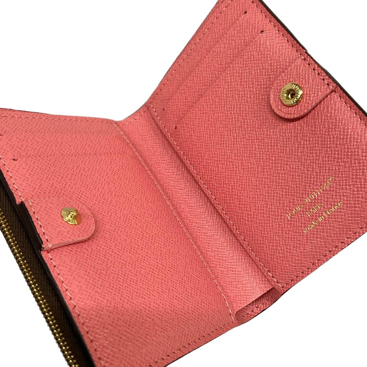 Louis Vuitton Bifold Wallet Monogram Portefeuille Lisa Eugenie Pink — view 3