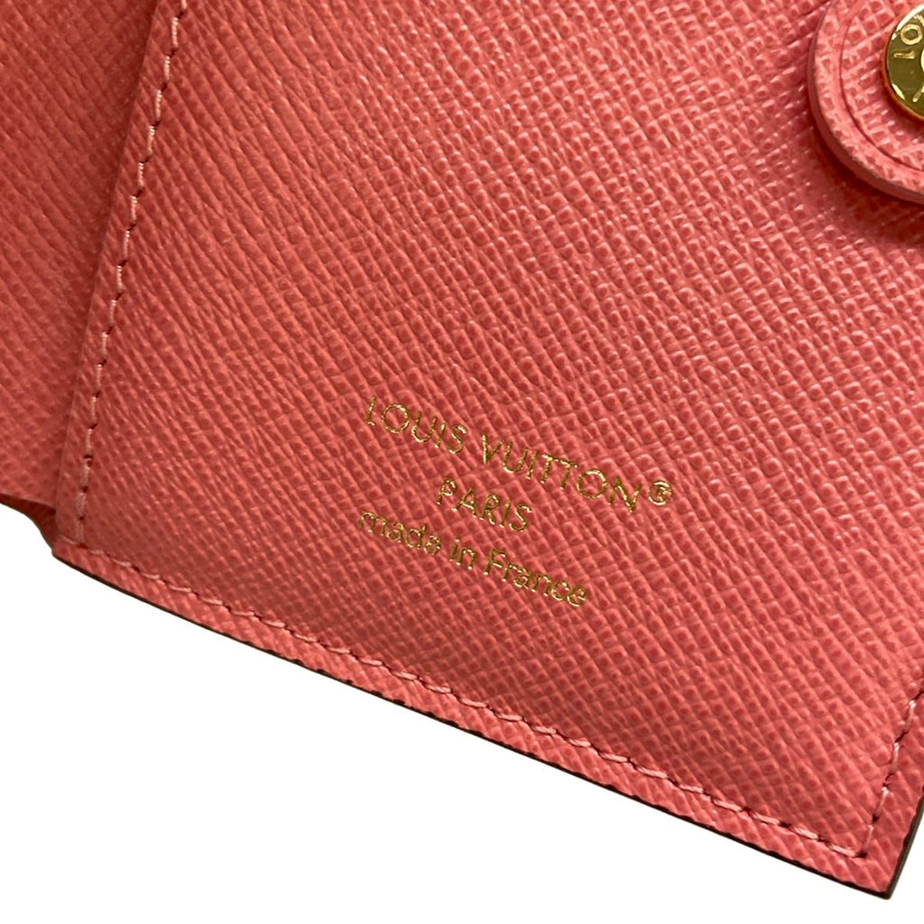 Louis Vuitton Bifold Wallet Monogram Portefeuille Lisa Eugenie Pink — view 5