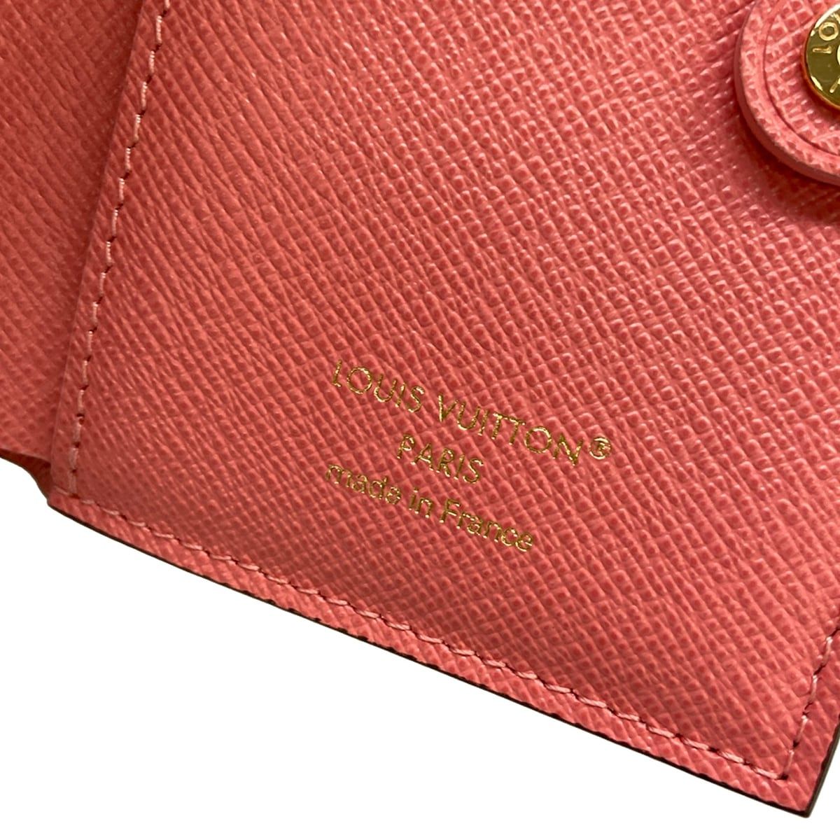 Louis Vuitton Bifold Wallet Monogram Portefeuille Lisa Eugenie Pink — view 5