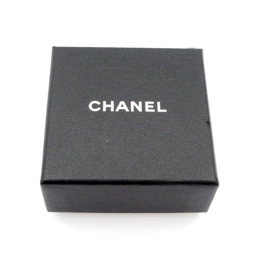 Chanel Brooch CC Logo Silver Clear Visual Rhinestone — view 4