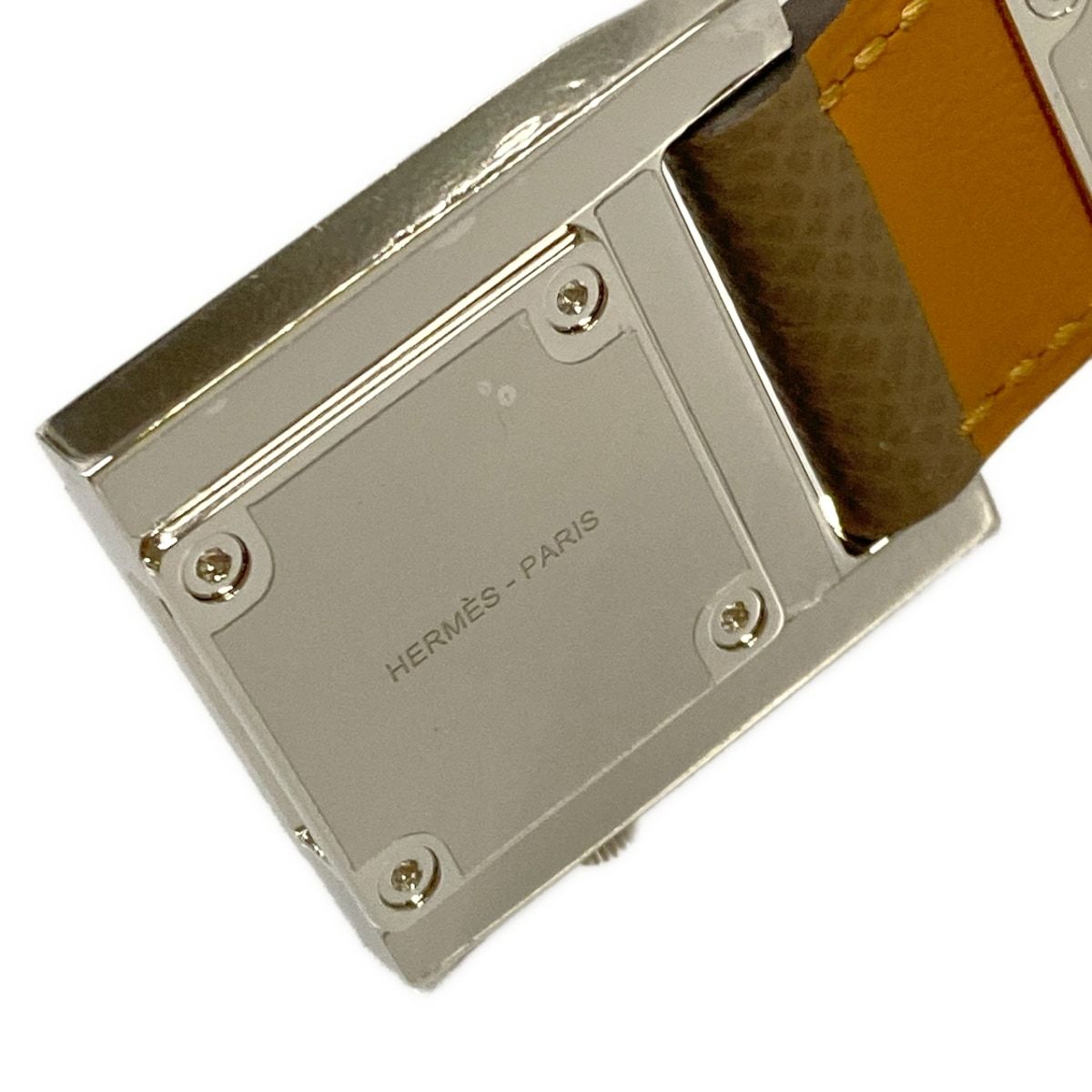 Hermes Belt Medle Etoupe Silver — view 4