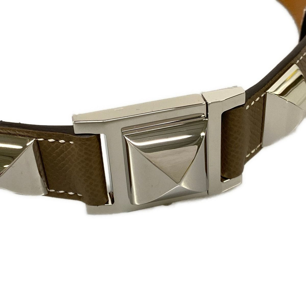 Hermes Belt Medle Etoupe Silver — view 3