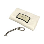 Gucci Shoulder Bag Dionysus GG Pattern Navy Ivory Dark Brown Chain Leather — view 8