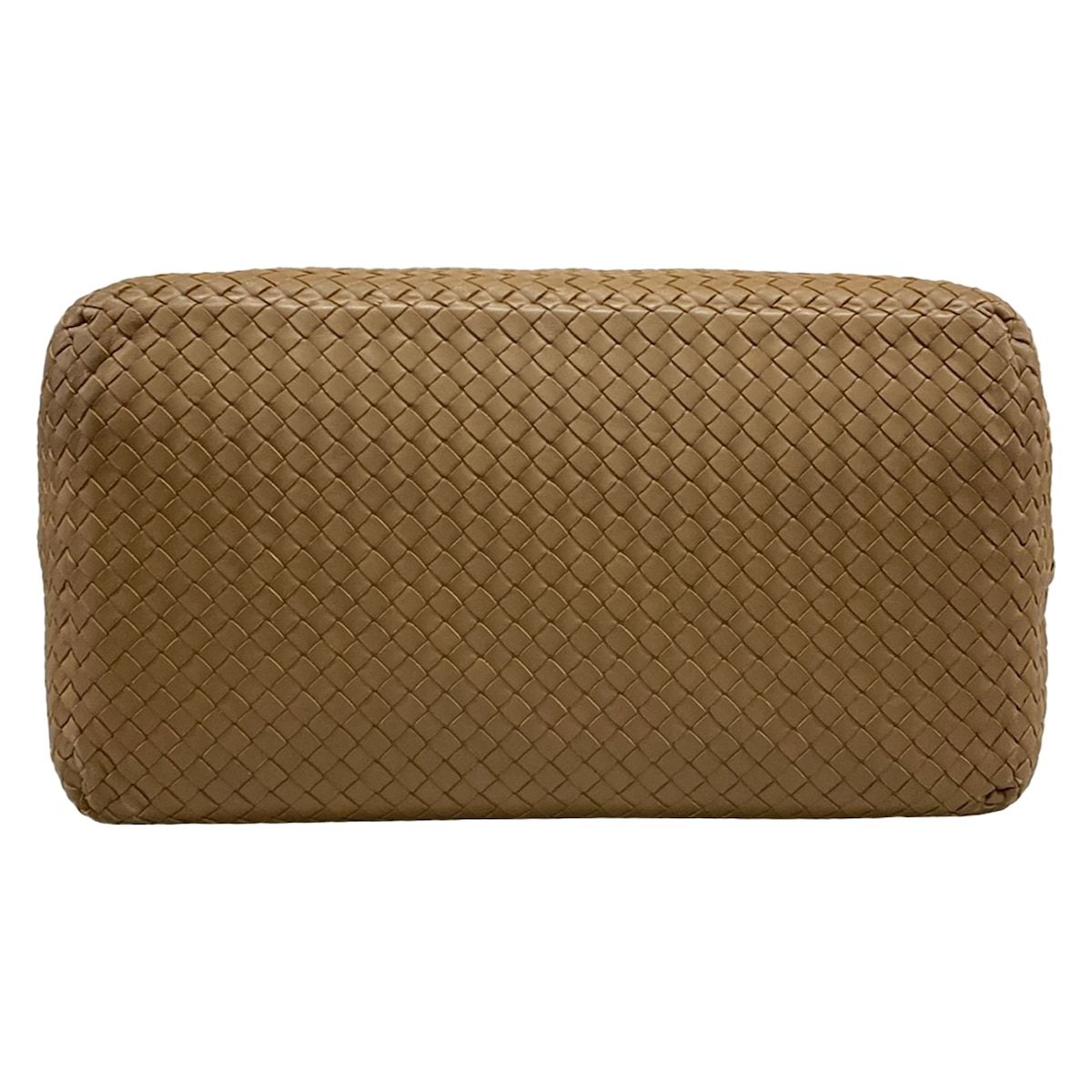 Bottega Veneta Boston Bag Intrecciato Brown Leather — view 5