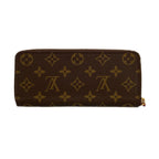 Louis Vuitton Wallet Monogram Portefeuille Clemence Fuchsia Zip Around — view 2