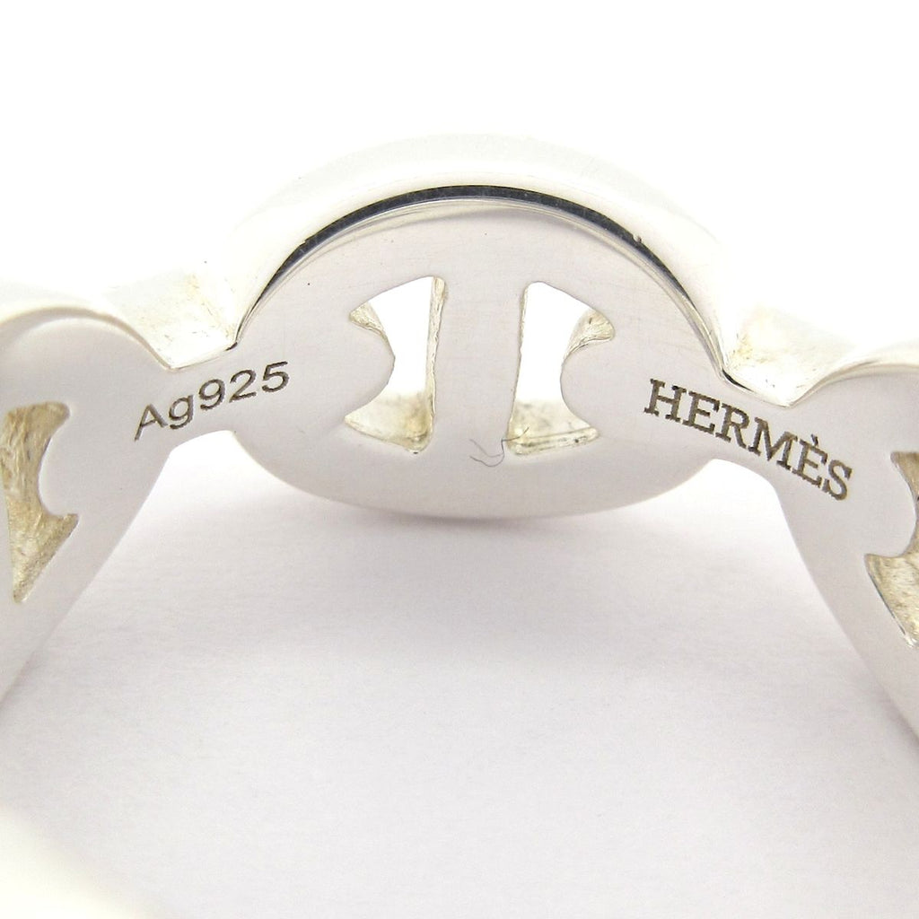Hermes Ring 47 Chaine D'ancre Silver — view 5