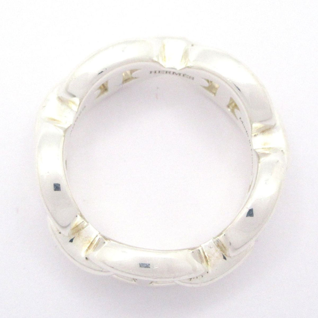Hermes Ring 47 Chaine D'ancre Silver — view 4