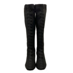 Hermes Long Boots 38 Black Leather — view 5