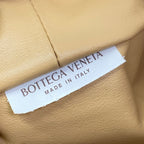 Bottega Veneta Handbag Double Knot Beige Leather — view 8