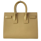 Saint Laurent Paris Handbag Sac Dejour Small Beige Leather — view 3