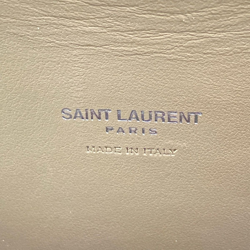 Saint Laurent Paris Handbag Sac Dejour Small Beige Leather — view 9