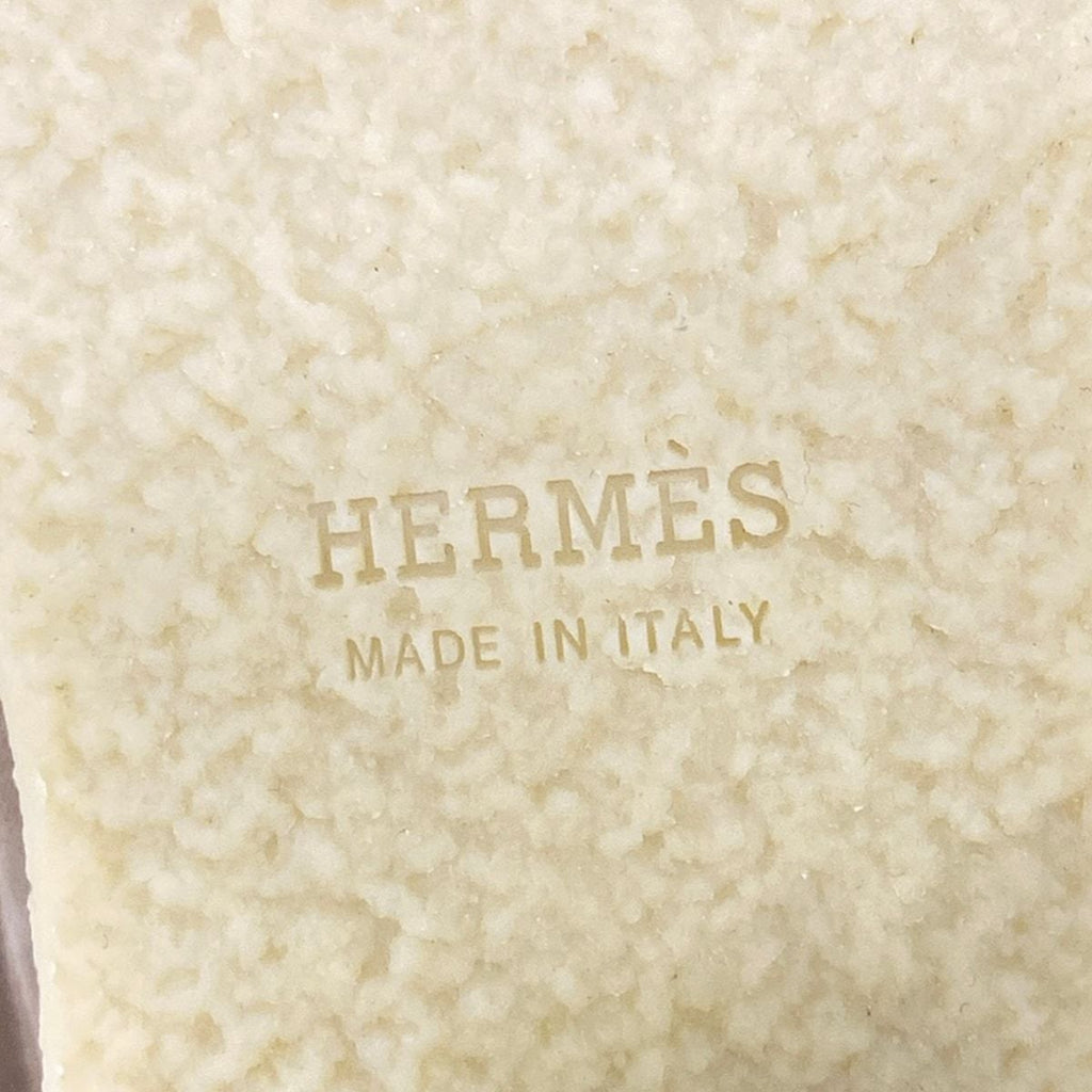 Hermes Long Boots 37 Fjord Exlibris Khaki Quilted — view 9