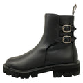 Celine Short Boots 37 Black Leather
