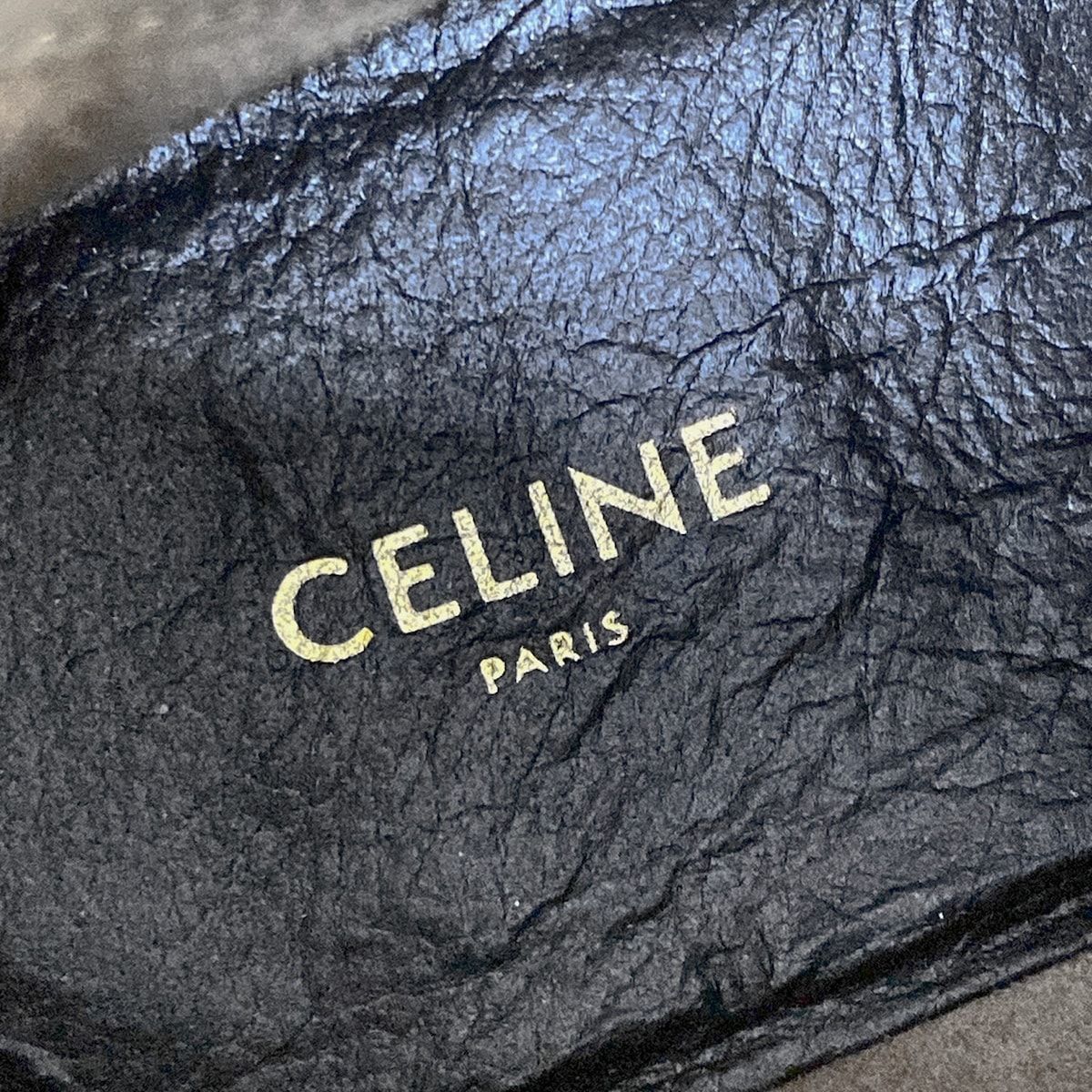 Celine Short Boots 37 Black Leather — view 9