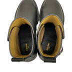 Celine Short Boots 37 Black Leather — view 7