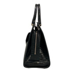Saint Laurent Paris Handbag Uptown Small Black Embossed Leather — view 4