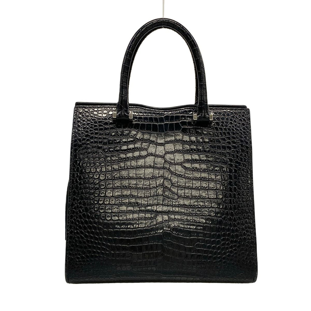 Saint Laurent Paris Handbag Uptown Small Black Embossed Leather — view 3