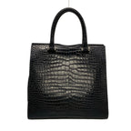 Saint Laurent Paris Handbag Uptown Small Black Embossed Leather — view 3