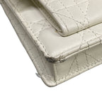 Dior Wallet My Daily Chain Pouch Ivory Leather — view 7