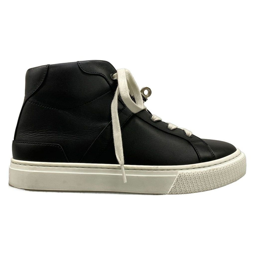 Hermes Sneakers 36.5 Daydream Black White Kelly High Cut Leather — view 4