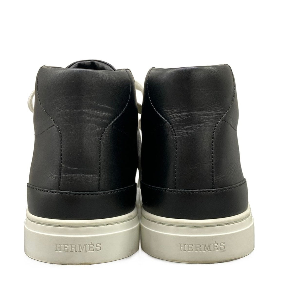 Hermes Sneakers 36.5 Daydream Black White Kelly High Cut Leather — view 6