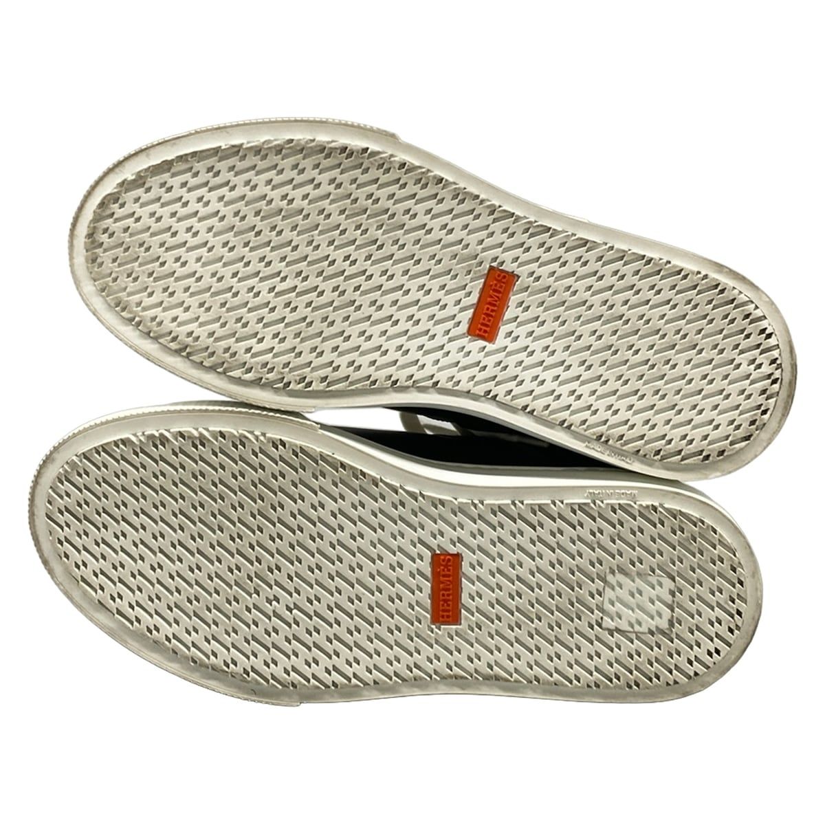 Hermes Sneakers 36.5 Daydream Black White Kelly High Cut Leather — view 8