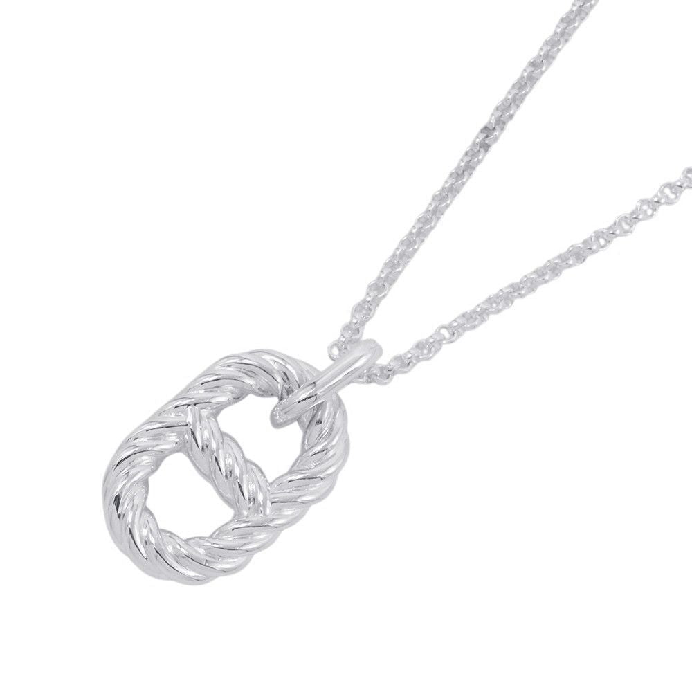 Hermes Necklace Chaine D'ancre Alea II Pendant GM