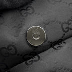 Gucci Shoulder Bag Cross GG Nylon Black — view 9