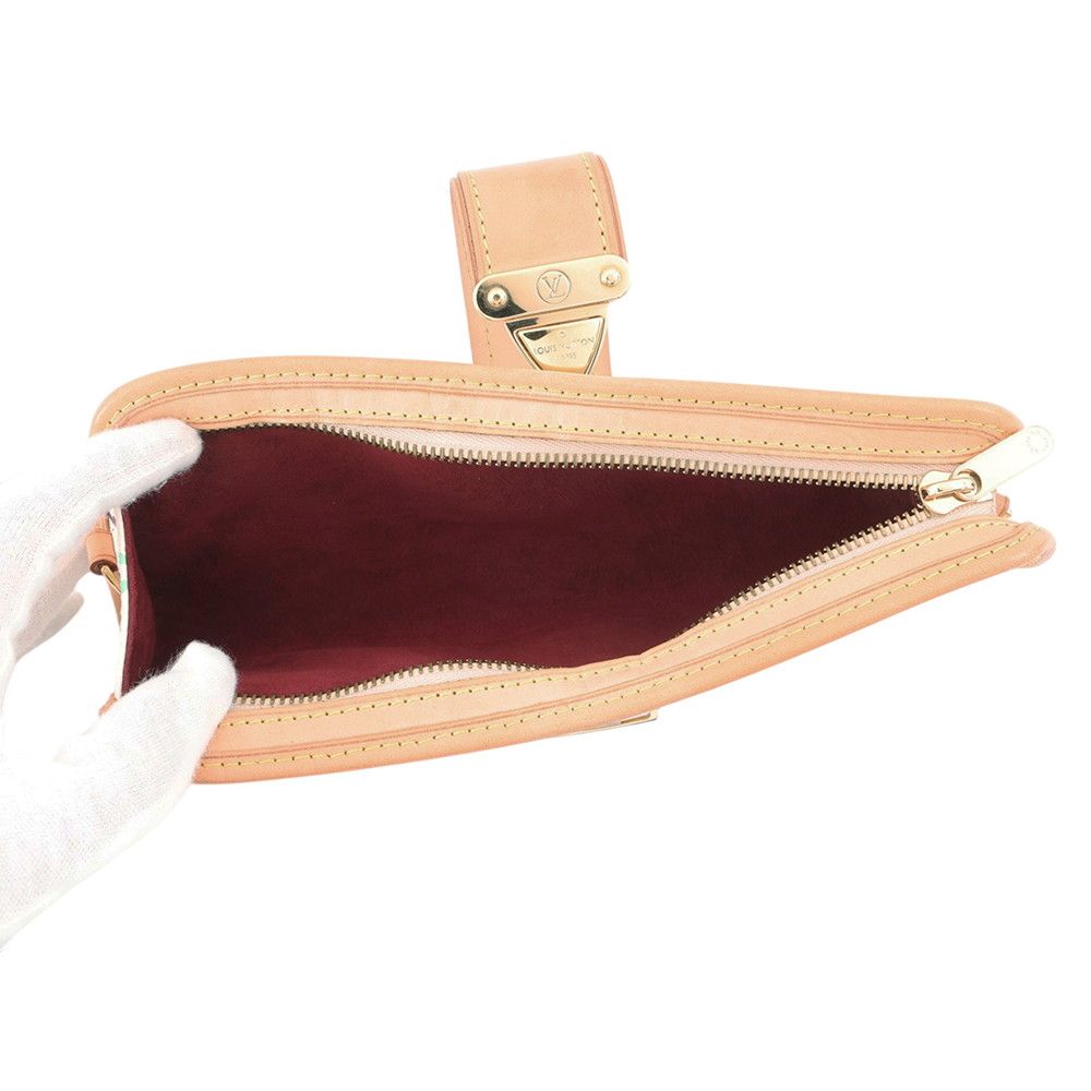 Louis Vuitton Shoulder Bag Monogram Multicolor Charlie 2-Way Clutch White — view 6