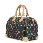 Louis Vuitton Handbag Monogram Multicolor Speedy 30 Bag Black — view 2