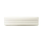 Prada Tote Triangle Embossed Logo Saffiano 2-Way Shoulder Bag White — view 3