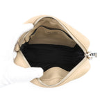 Prada Shoulder Bag Vitello Daino Beige — view 6