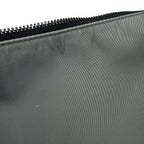 Prada Shoulder Bag Triangle Logo Bicolor Nylon Leather — view 8
