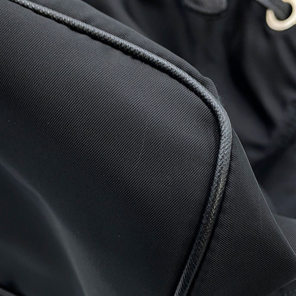 Prada Backpack Nylon Leopard Black — view 7