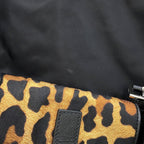 Prada Backpack Nylon Leopard Black — view 6
