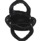Prada Mini Bag Velvet 2-Way Black — view 6