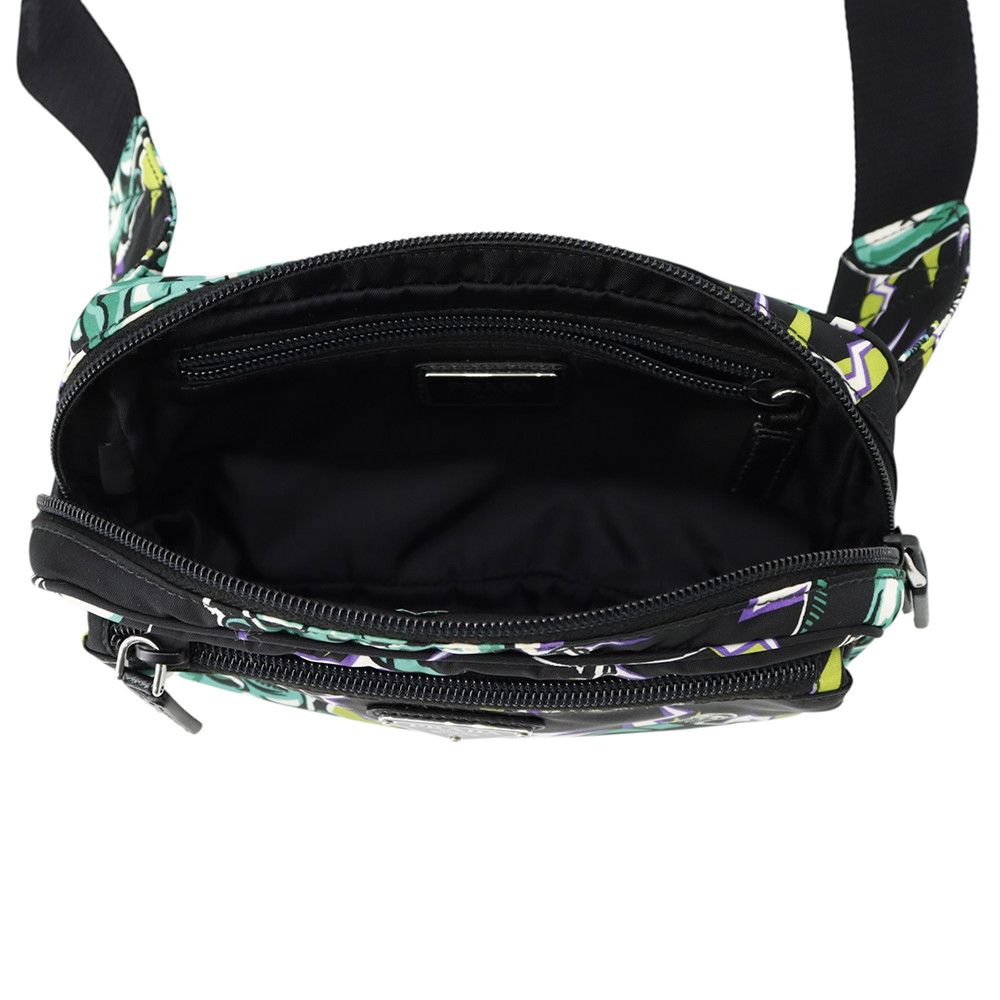 Prada Belt Bag Universal Studio Collaboration Frankenstein Nylon Black — view 6