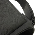 Louis Vuitton Shoulder Bag Monogram Taurillon S Cape Black — view 7