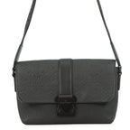Louis Vuitton Shoulder Bag Monogram Taurillon S Cape Black