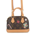 Louis Vuitton Handbag Monogram Vivienne Nano Alma 2-Way Christmas
