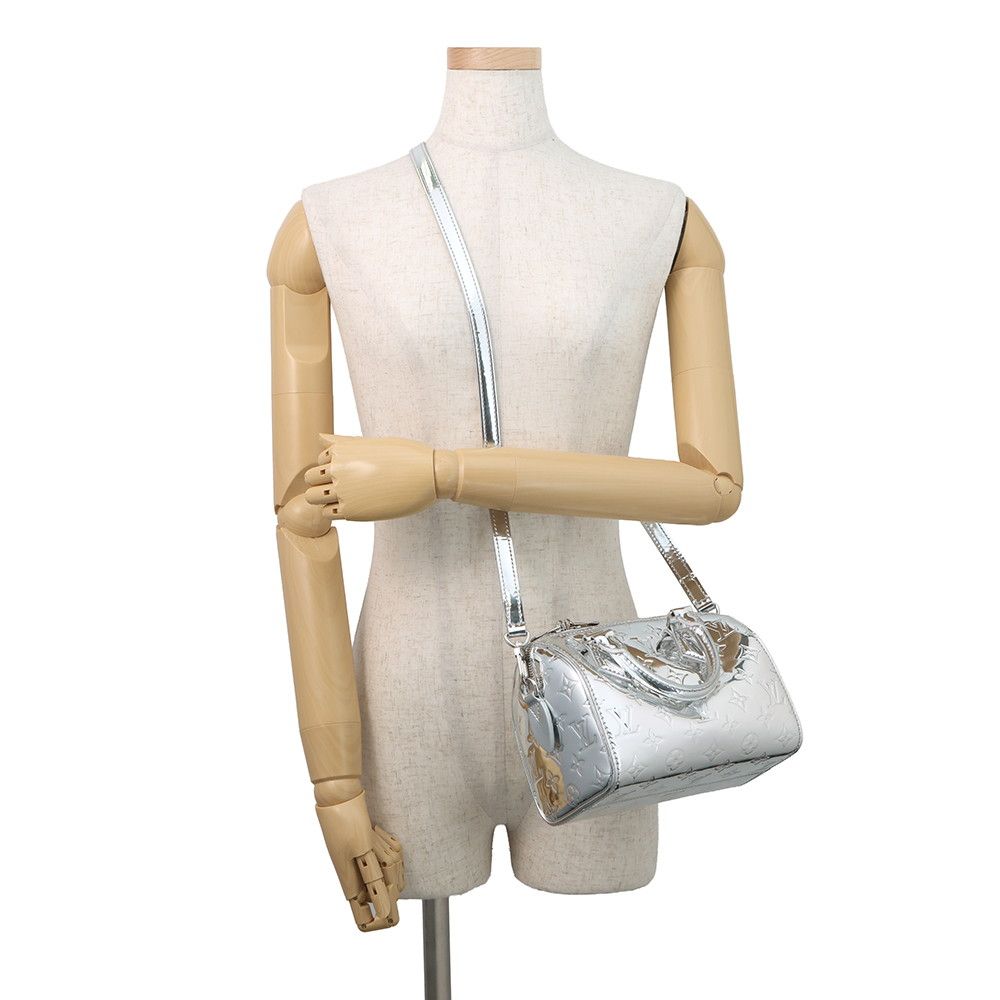 Louis Vuitton Monogram Miroir Speedy Bandouliere 20 2-Way Shoulder — view 5