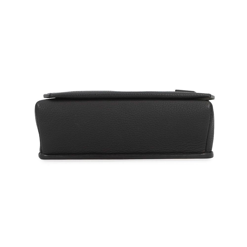 Louis Vuitton Shoulder Bag Leather LV Aerogram Fast Line Wearable Wallet Black — view 3