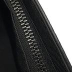 Louis Vuitton Shoulder Bag Leather LV Aerogram Fast Line Wearable Wallet Black — view 8
