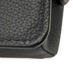 Louis Vuitton Shoulder Bag Leather LV Aerogram Fast Line Wearable Wallet Black — view 9