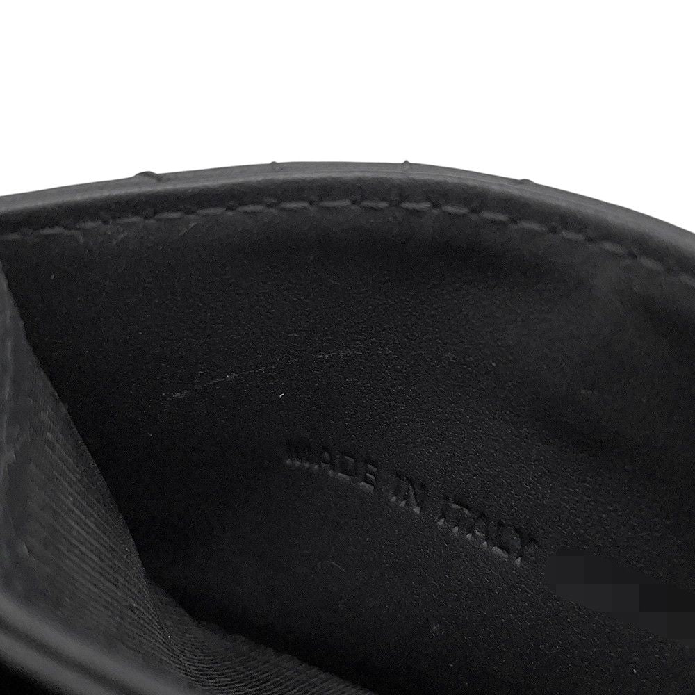 Dior Card Case Lady Jasmine Lambskin Business Holder Black — view 9